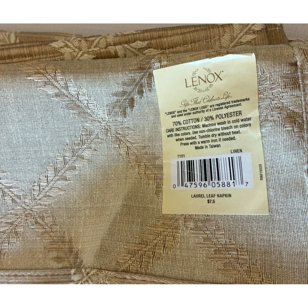 Lenox Laurel Leaf Linen Bundle 90